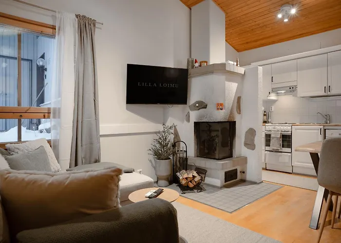 Lilla Loimu, 2 Skipasses Ruka-pyhae Included, Skibus Doorstep * Ruka