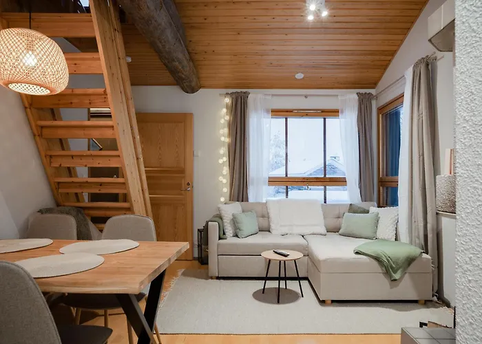 Lilla Loimu, 2 Skipasses Ruka-pyhae Included, Skibus Doorstep Ruka